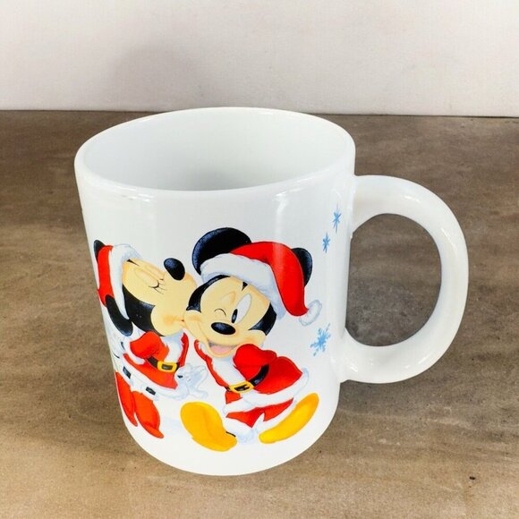 Disney 2018 Frankford Candy Company Mickey & Minnie Mouse Holiday Mug Cup - Picture 2 of 14